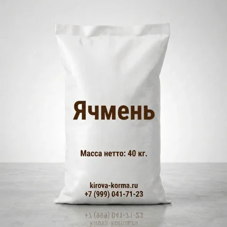 Ячмень фуражный 40 кг